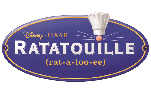 Ratatouille Logo (film) png