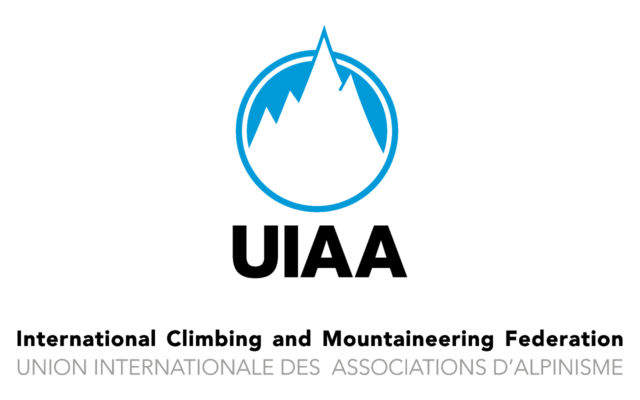International Climbing and Mountaineering Federation Logo (UIAA | 02) png